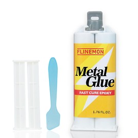 Flinemon Metal Glue, Heavy Duty Waterproof Welding Glue, 1.76 oz