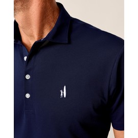 johnnie-O Performance Mesh Polo - Stevie Navy/L