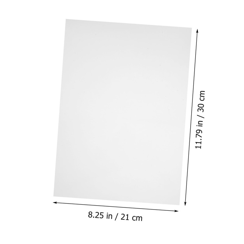 Gatuida 10 Pack Flame Retardant Plastic Sheets PVC Sheets for