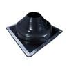Dektite Premium #7 Black EPDM Metal Roof Pipe Flashing, Square