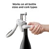 Rabbit Original Lever Corkscrew Wine Opener with Foil Cutter and