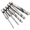 Saipor 5pcs 1/4" Quick Change Hex Shank Metal Stubby Drill