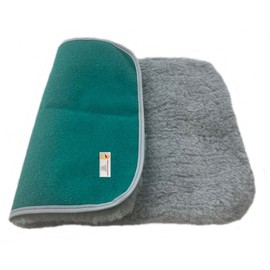 PnH Veterinary Bedding®- CLASSIC RANGE Binded for Extra Strength & Durability, GREY or WHITE Vet Bedding Pieces with a Professional Look. MANY SIZES (50cm x 50cm, GREY)