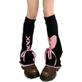 SHEKINI Women's Leg Warmers High Heat Warm Stockings Women's Ankle Warmer Leg Warmers for Women Lolita Leg Warmers, b