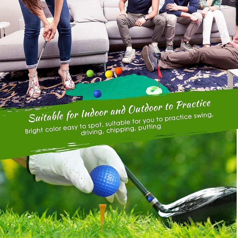 FEISHIONG Practice Golf Balls,Realistic Feel and Long Lasting Limited Fligh
