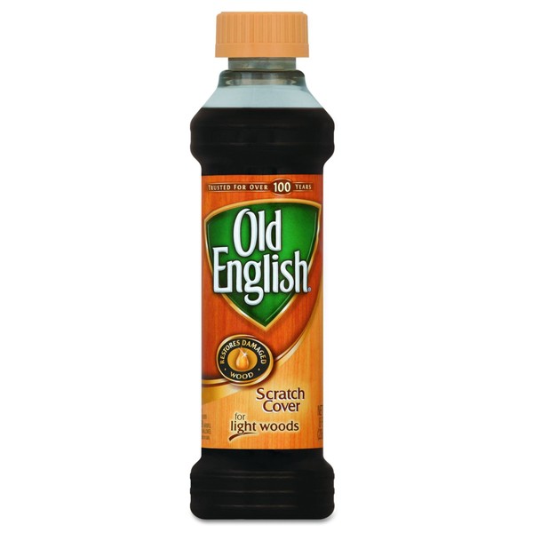 Old English Scratch Cover For Light Woods, 8 fl oz Bottle, Wood Polish (Pack of 6)