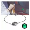 THE9SHOP Collar De Luna Llena Brillante Brilla En La Obscuridad