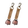 Bear Bell - 2 Pack - Black / Apricot /