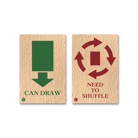 TOYGER Wooden Shuffle Marker, 1 Piece, For Yu-Gi-Oh!