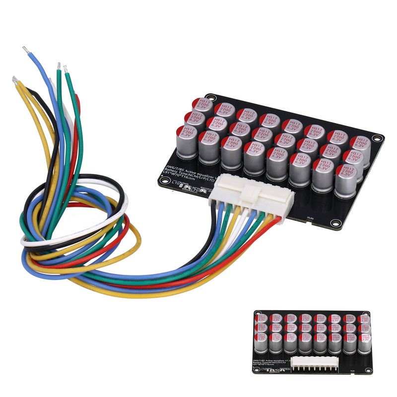 3 Series Lithium Batteries 3S‑8 Balancer Battery Active Equalizer Compatible