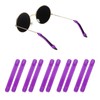 HARFINGTON 5pair Silicone Eyeglass Temple Tips Sleeve Retainer Anti-Slip Eyewear