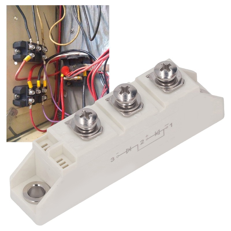 Diode Rectifier Module 26A 1600V 3 Terminals Semiconductor Current Conversion