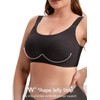 Angelhood Jacquard Seamless Bras for Women Wire Free Full Coverage