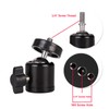 Walway Aluminum Alloy 360 Degree Hot Shoe Mount Adapter 1/4''