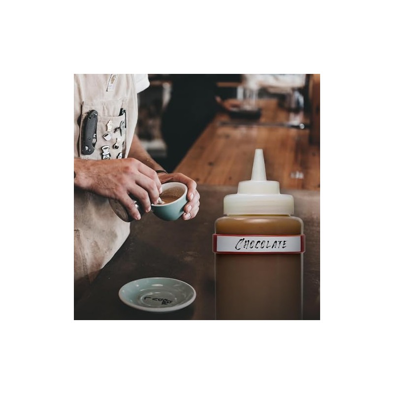 Kitchen Bandits Removable Waterproof Labels for Bottles – Writable 70mm