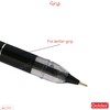 Goldex Klassy BLACK 5 x 0.7mm Fine Tip Ballpoint Pens