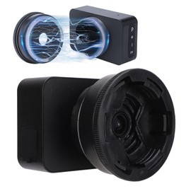 Telescopic Eyepiece Camera, 4K 3 Inch Colour Display, Electronic Eyepiece, 22 to 46 mm Planet Camera for Telescope, for Astrophotography, Planet and Bird Watching