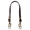 Nippon Chuko T6523-DB Portable Genuine Leather Handle, 1 Handle, Includes