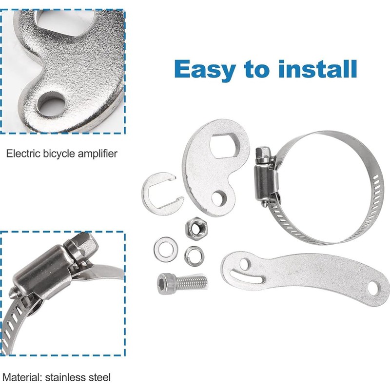 Hsthe Sea 2 Set Ebike Torque Arm Conversion Kit E-Bike