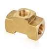MuRealy 3-Way Female Brake Line Tee Union Fitting - Upgraded