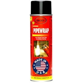 PipeWrap Pipe Insulation Spray Foam for Hard-to-Reach Areas, Fittings & Valves, Anti-Sweat Pipe Coating Spray, Stops Condensation Buildup & Prevents Dripping in Plumbing, HVAC & Refrigeration (1)