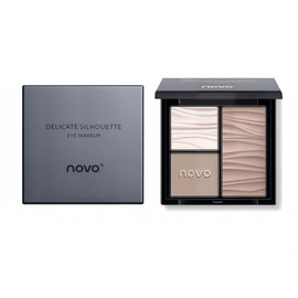 Jenny Lloyd novo 3-color contouring palette shading highlight contour makeup, 1 piece, 02# Apricot Peach / 제니로이드 novo 3컬러 컨투어링 팔레트 쉐딩 하이라이트 윤곽 메이크업, 1개, 02# 애프리콧 피치