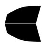 PreCut Front Door Window Tint Kit Compatible with Volkswagen Tiguan