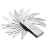 Stainless Steel Radius Fillet Gauge External Internal Concave Convex Measuring