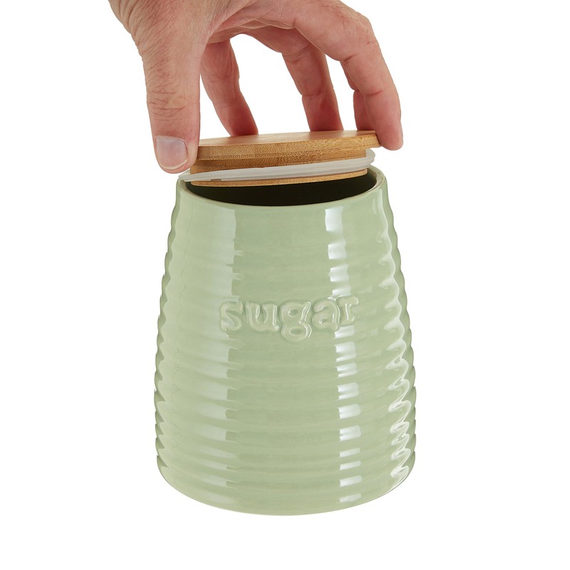 Premier Housewares Winnie Sugar Canister - Green