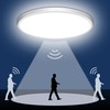 DODOPEN Motion Sensor Ceiling Light Wired - 12 Inch Motion