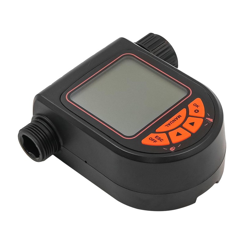 ANCLLO Smart Large Screen Digital Display Multifunctional Irrigation Controller, Timed