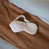KNOKNO Silk Sleep Mask with Storage Bag, Beige, Elastic Band