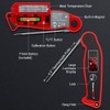 TempPro TP19 Waterproof Digital Meat Thermometer for Grilling with Ambidextrous