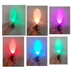 LED Light-Up Color Changing Maracas (7") Plastic. 6 Patterns Blinking