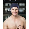 Swimming Cap - Fabric Swim Cap for Women Men Adults