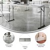 Flash Furniture Kathryn 5' Plastic Folding Training and Event Table,