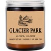 Glacier National Park Candles - Organic Soy Wax - Gift