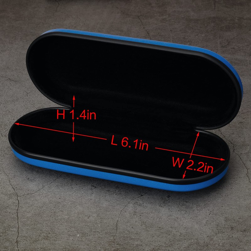 Vemiss Hard Shell Eyeglass Cases, Lightweight Portable Glasses Case for