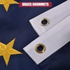 Alaska State Flag 4x6 Ft Deluxe Embroidered Heavy Duty Polyester