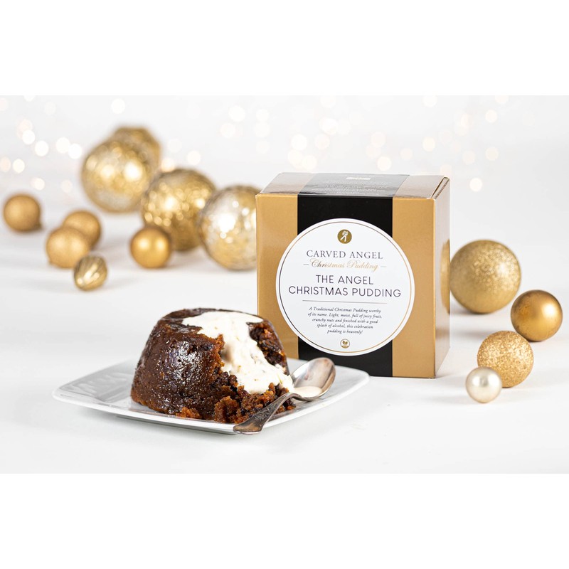 The Carved Angel - The ‘Angel’ Traditional Christmas Pudding with