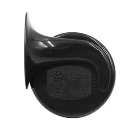 uxcell 48V 3.5A 115Hz Black Plastic Metal Style Electric Horn Siren Trumpet for Car