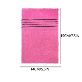 MIETONG Asian Exfoliating Gloves 5 Pcs Double Sided Exfoliating Towel Deep Body Scrub for Removing Dead Skin Callus Removal Shower Scrub SPA Pore Cleaning Unisex Shower Accessories