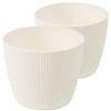 Tymar Flower Pot, Pack Of 2, Round Shape, Planter (2