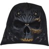 Spiral Mens Light Cotton Beanies Black Balaclava, Black, L UK