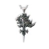Stainless Steel Squall Leonhart VIII Silver Necklace Pendant Griever Fantasy