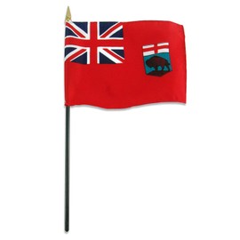 Online Stores Mantioba 12in x 18in Flag