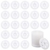 100Pcs Clear Plastic Flat Washers Load Spreading Transparent Foam Board