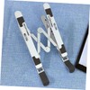 TEHAUX 1Pc Aluminum Alloy Laptop Stand with Level Height Portable