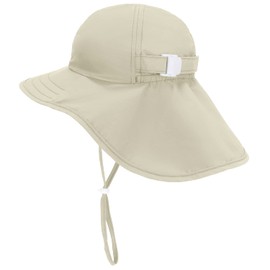 Baby and Toddler Sun Hat - UPF 50+ Kids Boy & Girl Summer Swim Pool & Beach Hat Tan