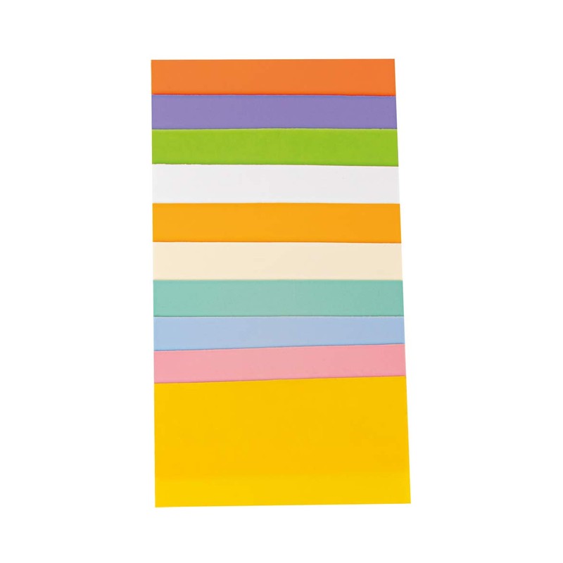 Rayher 31495000 Wax Foil Pastel Set 10 x 5 cm